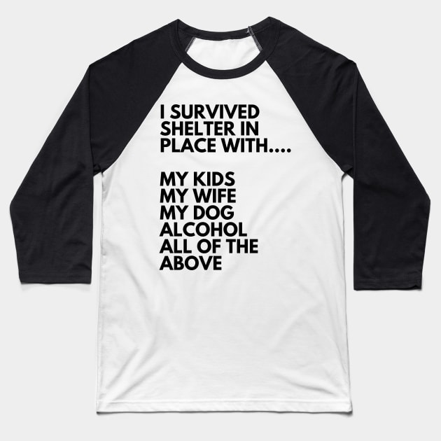 Shelter in Place with the Family Baseball T-Shirt by Karolyn's Kreations!